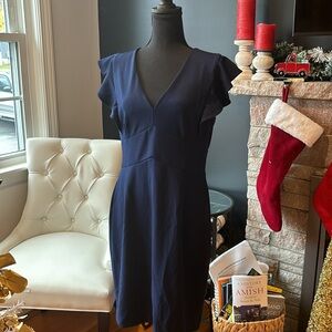 Navy blue dress
